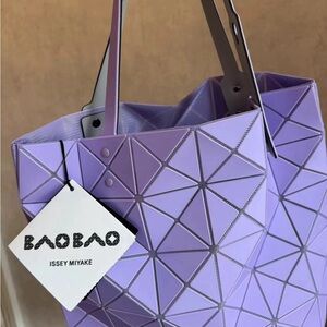 Issey Miyake Bao Bao Lavender Tote